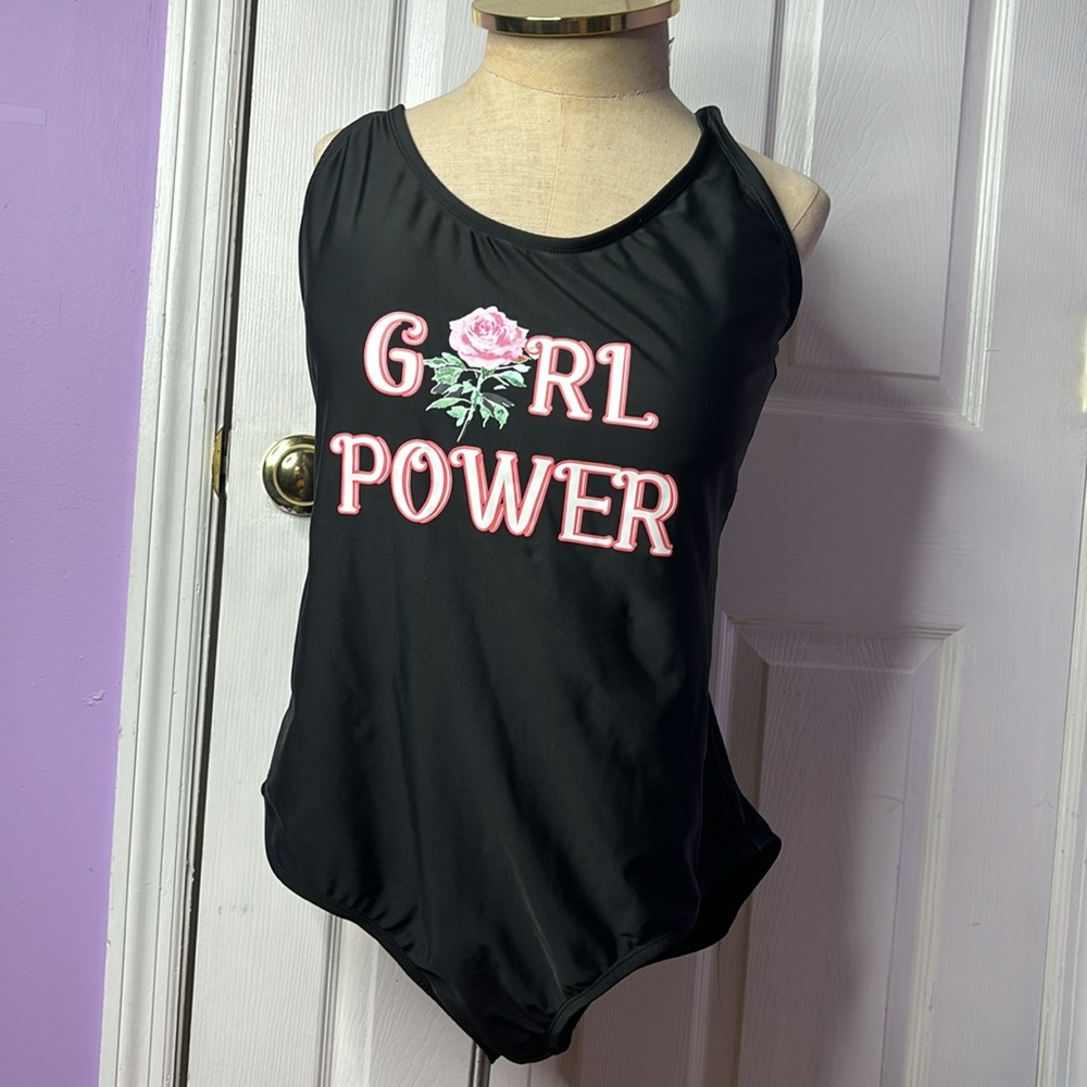 One Piece Graphic Swimsuit - Picture 7 of 9
